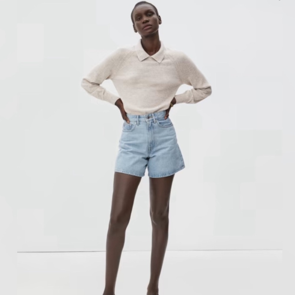 Everlane Women's Sweater in Light Gray - Picture 2 of 6